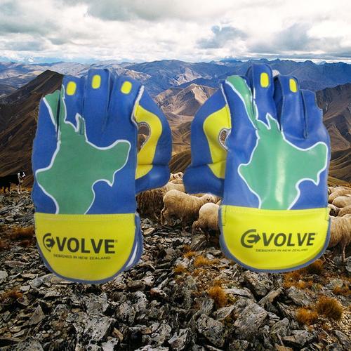 image of Evolve Magma Select Yellow Wkt Gloves